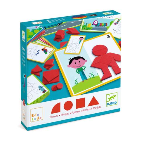 משחק קופסא לימודי - צורות