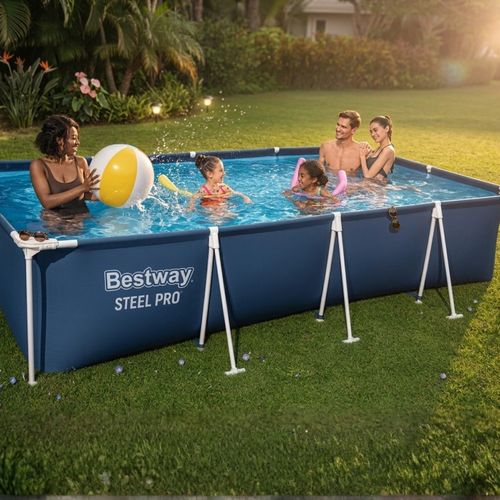 בריכת שחייה מלבנית דגם 56405 4×2.11 BestWay - יבוא מקביל