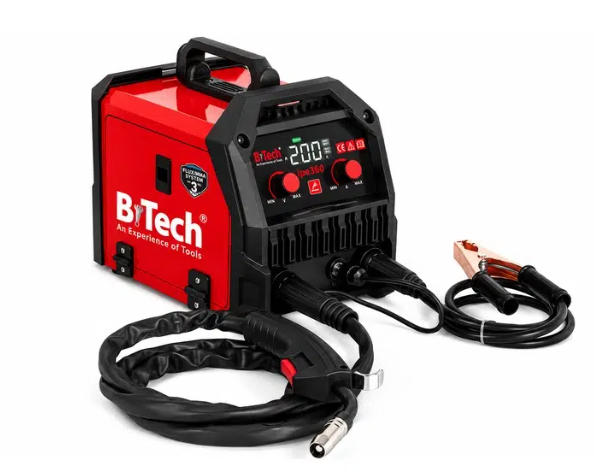 רתכת אינוורטר -BiTech ביטק - Fluxwave System 3 TYPE 360 + מסכת ריתוך סולארית וגליל חוט פלוקס מתנה