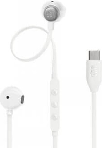 אוזניות ‏חוטיות JBL Tune 305C לבן