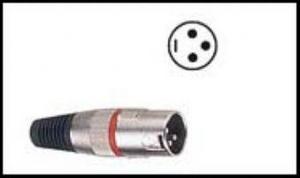 פלג XLR זכר RAYSOUND CX3M02-MC