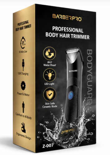 מכונת גילוח לגוף דגם BarberPRO BodyGuard Z-007 