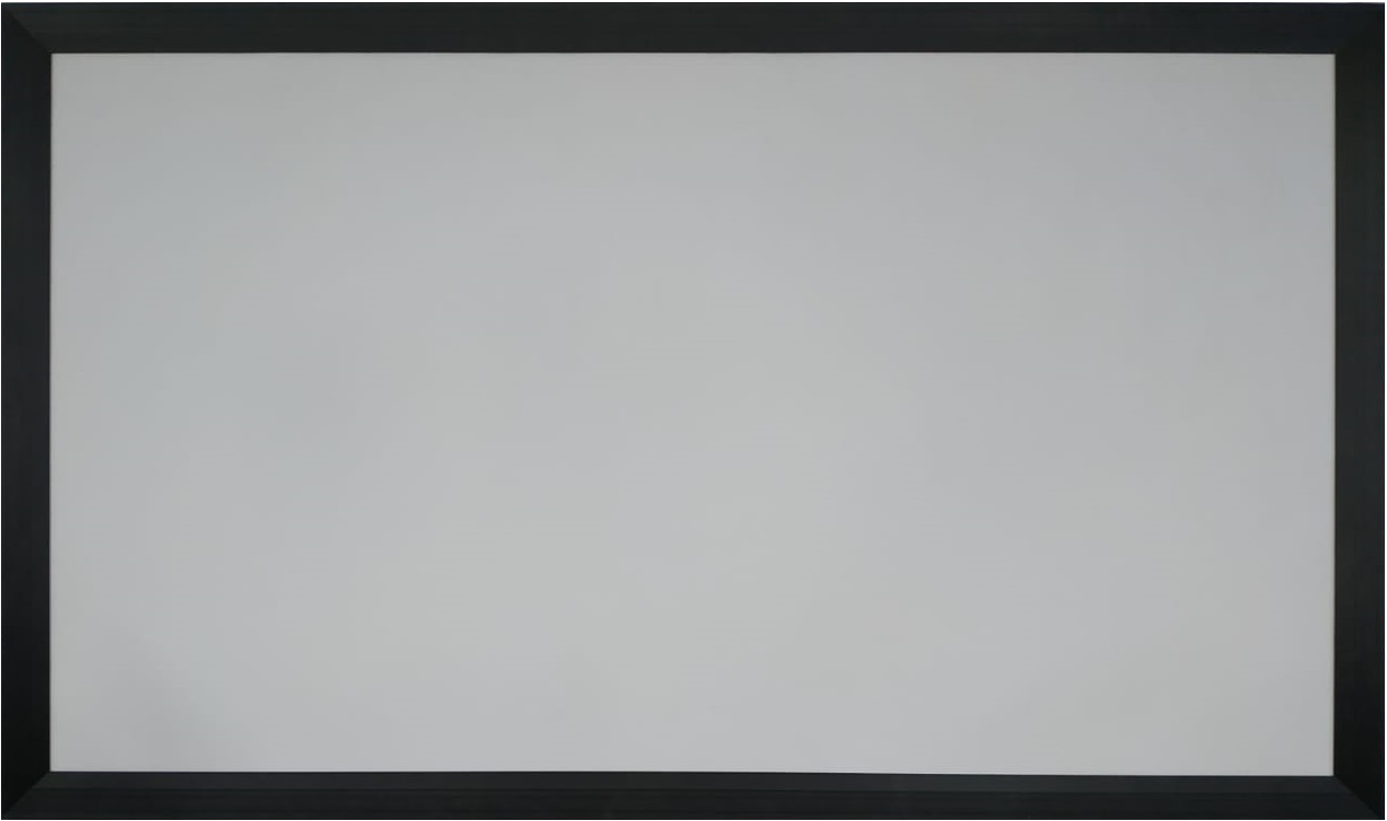 מסך הקרנה 106 אינטש 4K מסגרת בפורמט 16:9 בגודל 234X132 ס"מ Best Vision Frame BVF234X1324K