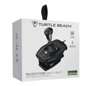 ידית הילוכים TB VELOCITY ONE Multi-Shift  VelocityOne Multi-Shift מבית Turtle Beach הוא מודול שיפטר ובלם יד פרימיום לסימולטורי מירוצים, המיועד לחוויית נהיגה מציאותית ומדויקת! המעבר בין H-Gate ל-Sequential מתבצע בזמן אמת, ובמצב Sequential ניתן להשתמש בו גם
