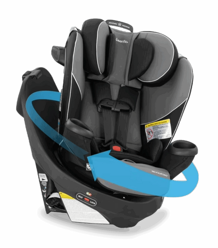 כיסא בטיחות מסתובב דגם Revolve 360 