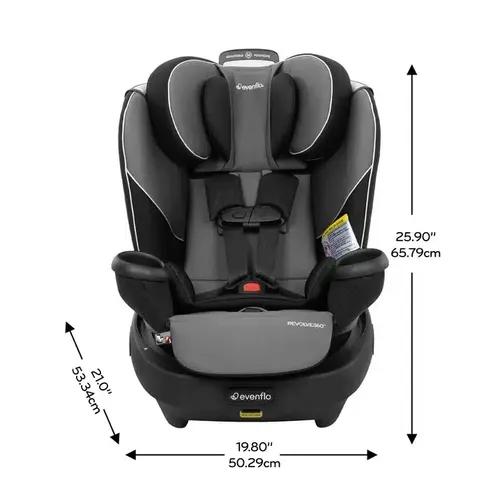 כיסא בטיחות מסתובב דגם Revolve 360 