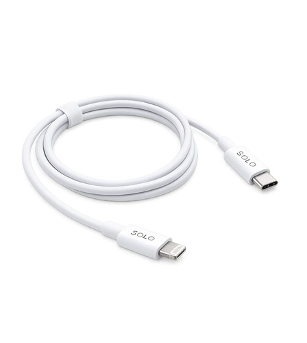 כבל Lightning ל-USB-C באורך 2 מטר PD 18W / Solo Cable 2M