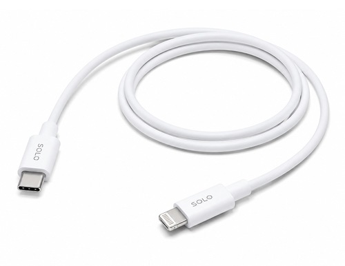 כבל Lightning ל-USB-C באורך 2 מטר PD 18W / Solo Cable 2M