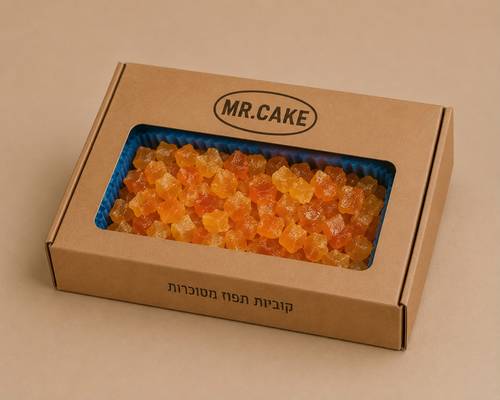 קוביות תפוז מסוכרות 5 ק