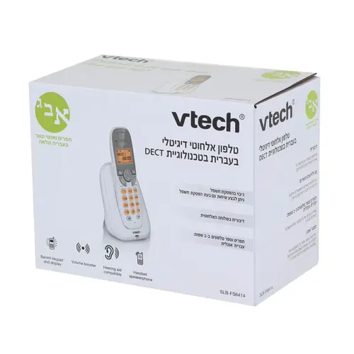 טלפון אלחוטי VTech FS6414A