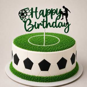 טופר כדורגל HAPPY BIRTHDAY