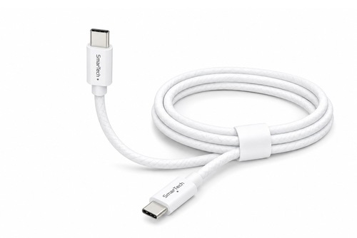 כבל מטען מהיר 2 מטר 5A SmartTech Premium / USB-C to USB-C Fast Charging 