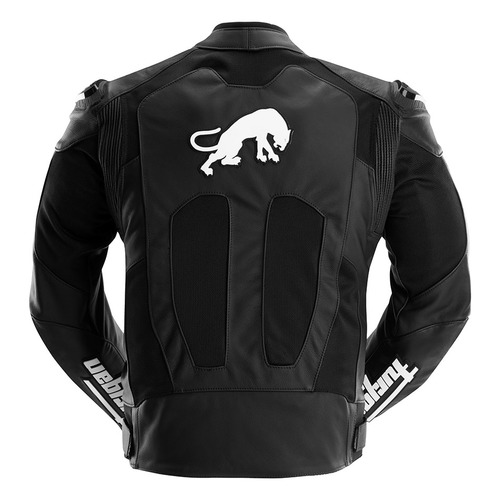 מעיל עור פוריגן שחור / לבן - FURYGAN SPEED MESH 3 EVO