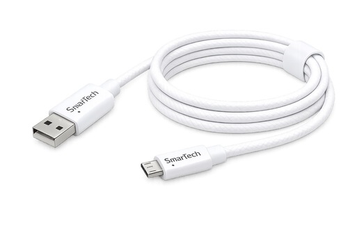 כבל מטען מהיר באורך 1 מטר / SmartTech Micro USB Fast Speed Cable 