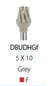 DBUDHGF בצורת מברשת לליטוש נאנו קומפוזיט