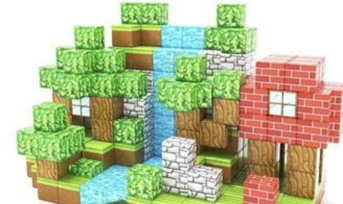 סט מגנטים Magnetic World עולם קוביות |100 pieces Magnetic World Block World Magnet Set