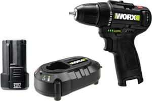 מברגת פוטר 12V + סוללה ומטען WORX H/WU00