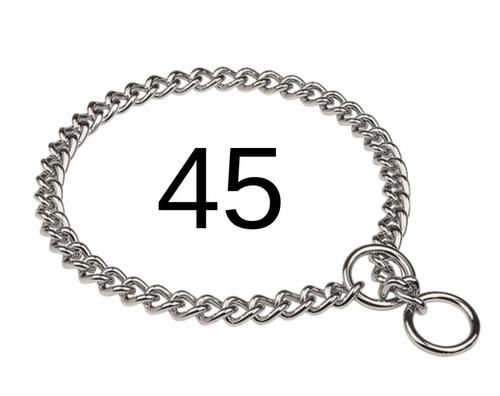 H.S קולר חנק אל חלד 45 ס