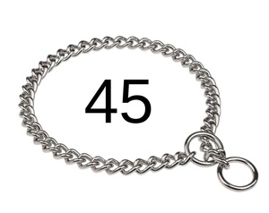 H.S קולר חנק אל חלד 45 ס"מ