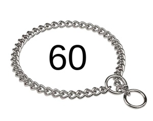 H.S קולר חנק אל חלד 60 ס"מ