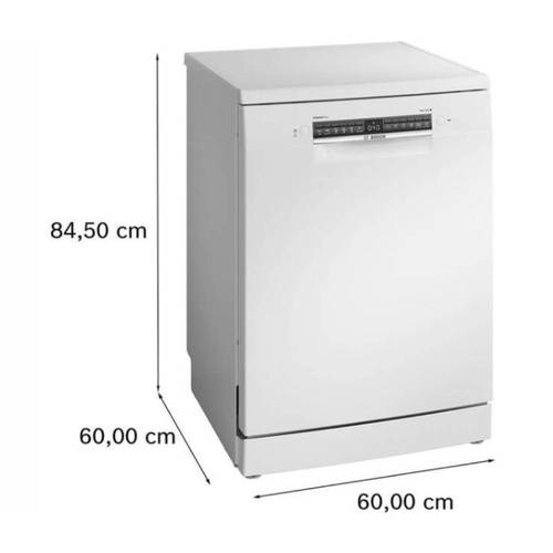 מדיח כלים רחב 13 מע' כלים Bosch SMS4HKW08E Serie 4 לבן 