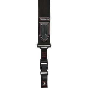 רצועה לגיטרה DIMARZIO John Patitucci BLK/RED DD2200JPBKRD