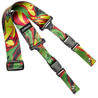 רצועה לגיטרה דימרציו STEVE VAI CLIPLOCK GREEN UNIVERSE DD2241