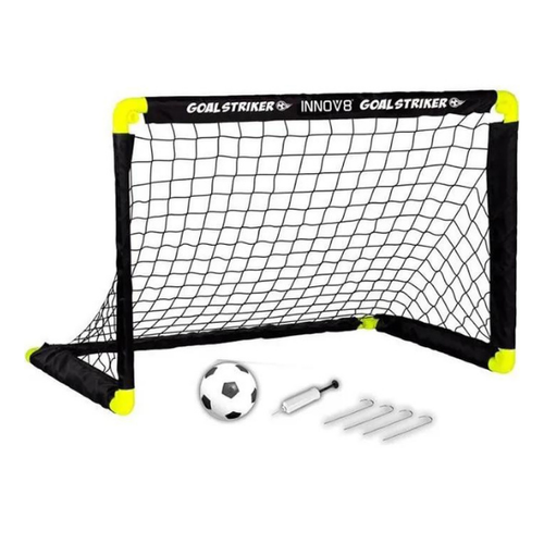 זוג שערי כדורגל מתקפלים עם כדור ומשאבה VIPER – GOAL STRIKER