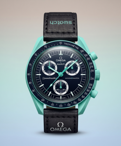 שעון יד לגבר Omega X Swatch Mission on Earth – Desert