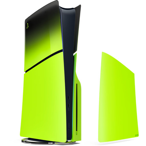 כיסוי מקורי לקונסולת Sony Playstation 5 Slim - צבע Remix Green