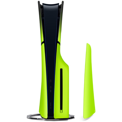 כיסוי מקורי לקונסולת Sony Playstation 5 Slim - צבע Remix Green