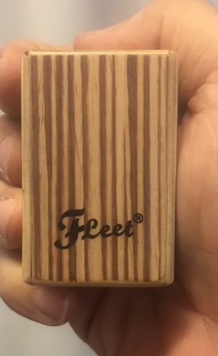 שייקר קחון מעץ FLEET DS-1 ZEBRA wood