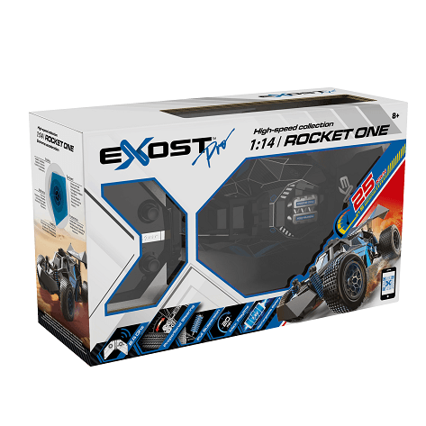 Rocket Express מכונית על שלט 