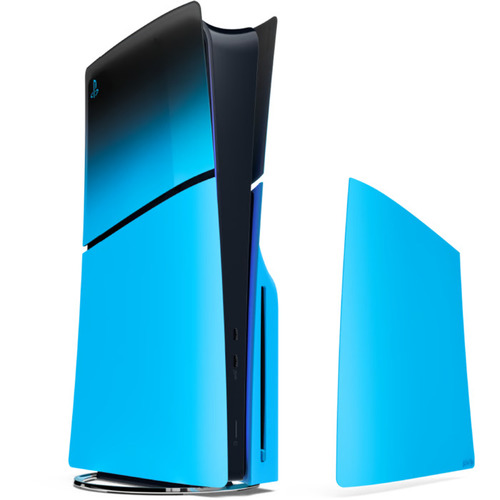 כיסוי מקורי לקונסולת Sony Playstation 5 Slim - צבע Rhythm Blue