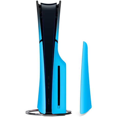כיסוי מקורי לקונסולת Sony Playstation 5 Slim - צבע Rhythm Blue