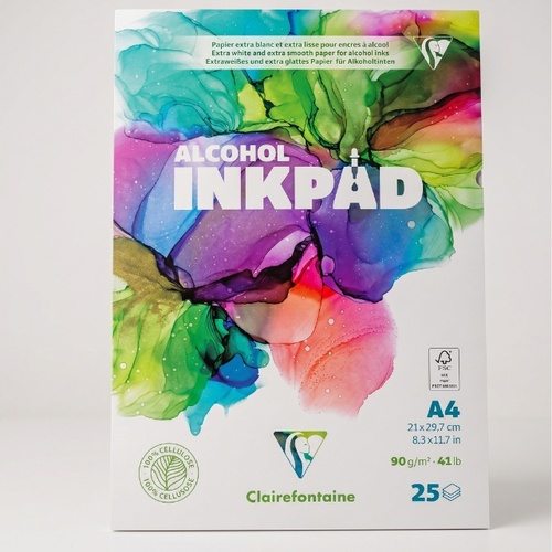 בלוק ציור לדיו אלכוהולי 25 דף 90 גר Alcohol Inkpad A4