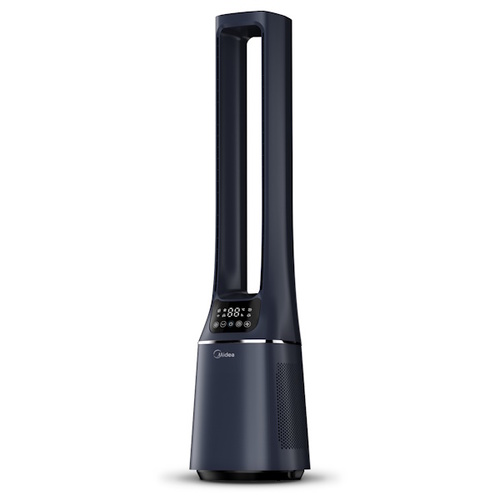 מאוורר עמוד ומטהר אוויר BLADLESS FAN דגם AMS150-PB | יבואן רשמי