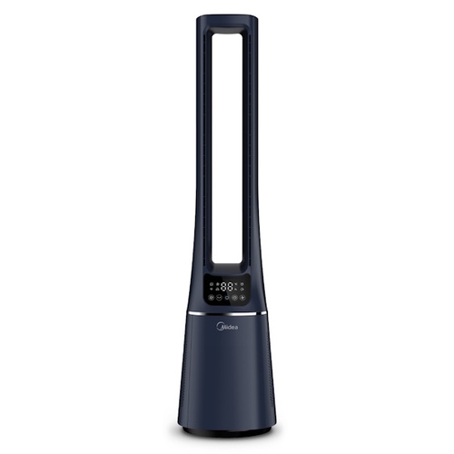מאוורר עמוד ומטהר אוויר BLADLESS FAN דגם AMS150-PB | יבואן רשמי