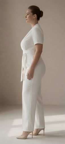 אוברול שרוול מחוייט - הבוטיק הלבן