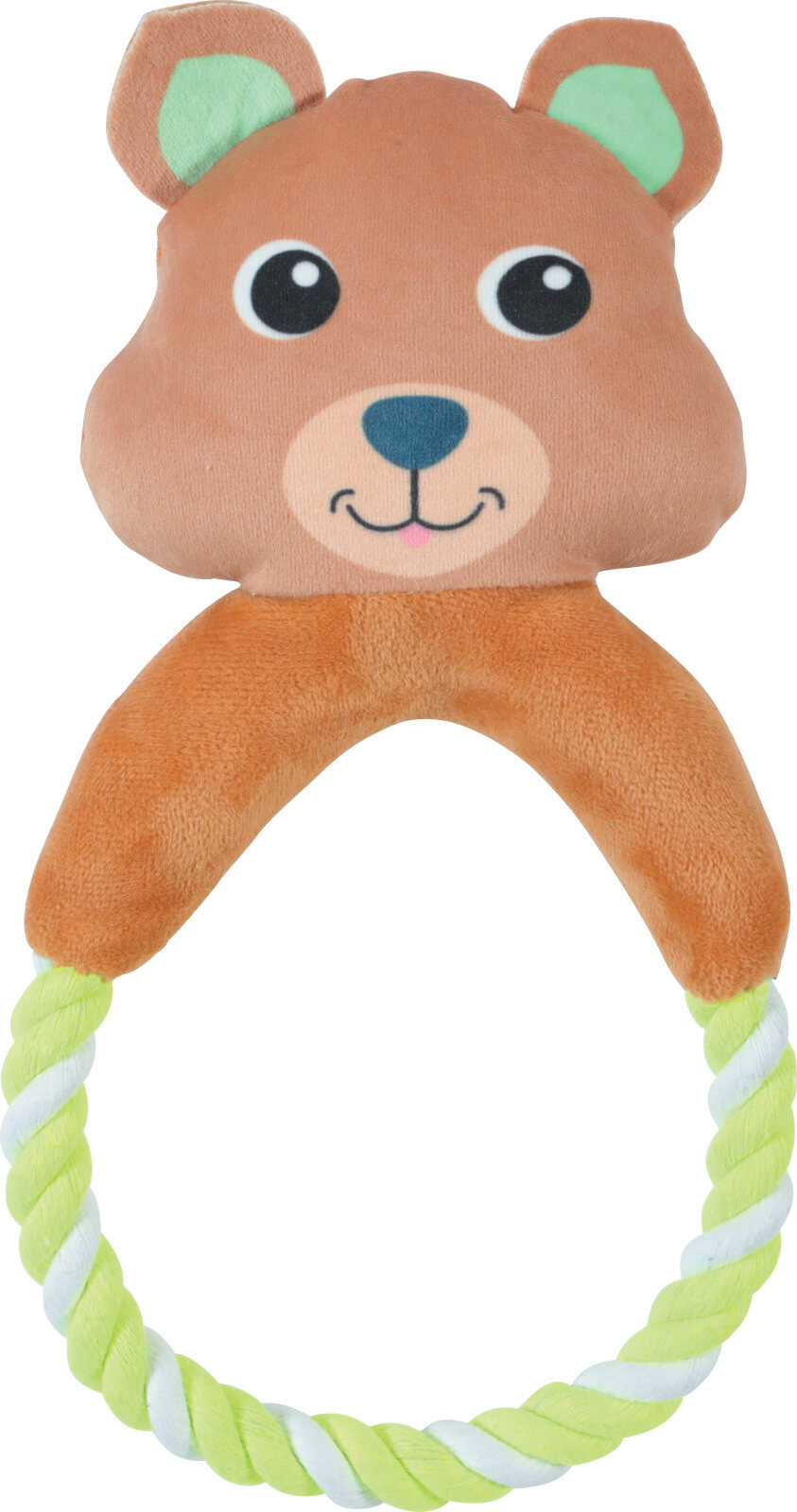 זולוקס בובת קווקה עם חבל לכלבים  CALINOU QUOKKA ROPE