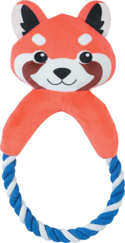זולוקס בובת פנדה עם חבל לכלבים  CALINOU PANDA ROPE