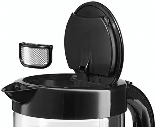 קומקום זכוכית 1.7 ליטר Bosch TWK70B03 2400W – צבע שחור