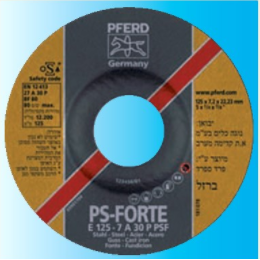 דיסק השחזה לברזל Noga