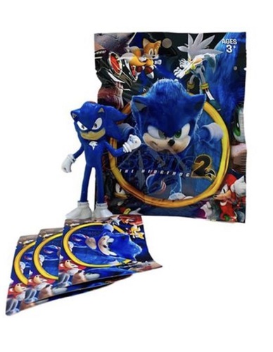 שקית הפתעה Sonic 3 דמות אספנות | Sonic 3 Mystery Blind Bag Collectible Figure