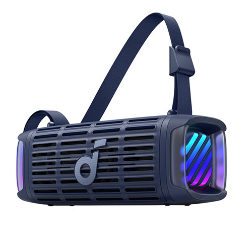 רמקול נייד עם סאבוופר soundcore Boom 3i 50W בצבע כחול