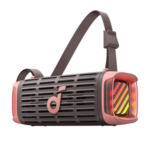 רמקול נייד עם סאבוופר soundcore Boom 3i 50W בצבע חום