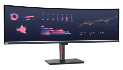 מסך מחשב קעור Lenovo ThinkVision P49w-30 49