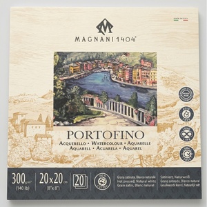 בלוק אקוורל 20/20 300 גר 20 דף Portofino Magnani