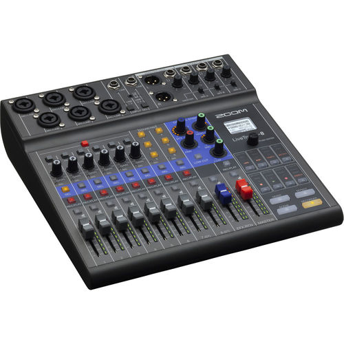 מיקסר ומקליט סאונד נייד 8 ערוצים Zoom LiveTrak L-8 Digital Mixer