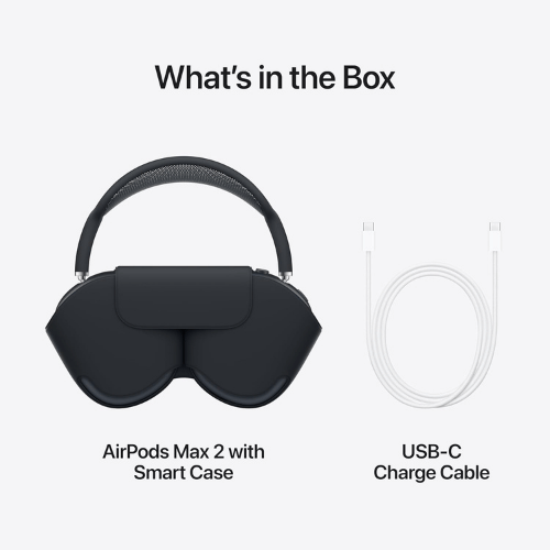 אוזניות ‏קשת אלחוטיות צבע סטארלייט AirPods Max 2